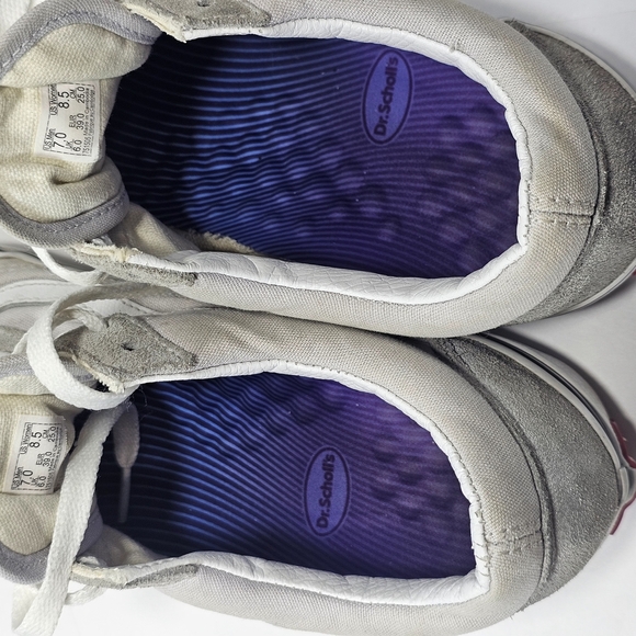 Vans Unisex Off The Wall Gray Casual Shoes Sneakers Size M 7 W 8.5 - Picture 5 of 8